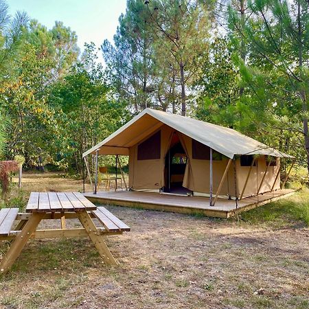 Camping La Kahute - Tente Lodge Au Coeur De La Foret Carcans Eksteriør bilde