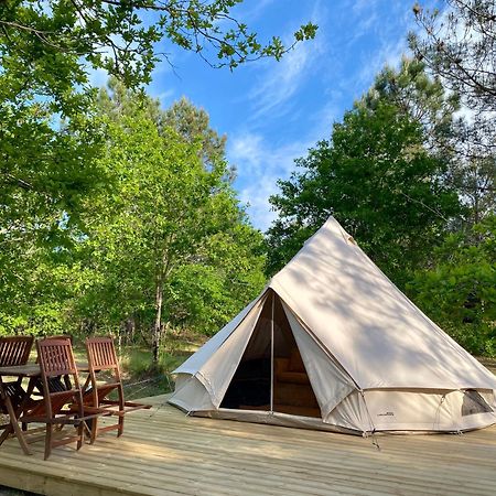Camping La Kahute - Tente Lodge Au Coeur De La Foret Carcans Eksteriør bilde