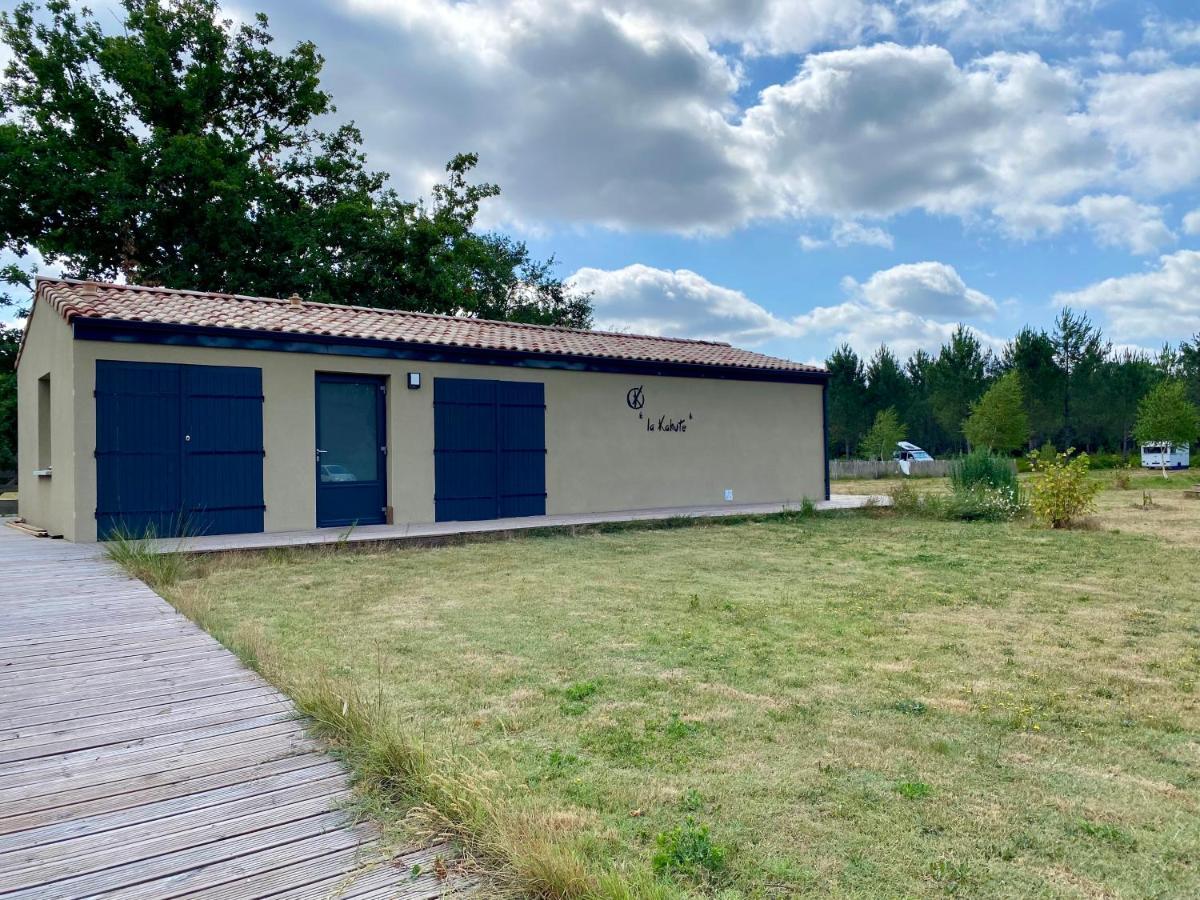 Camping La Kahute - Tente Lodge Au Coeur De La Foret Carcans Eksteriør bilde