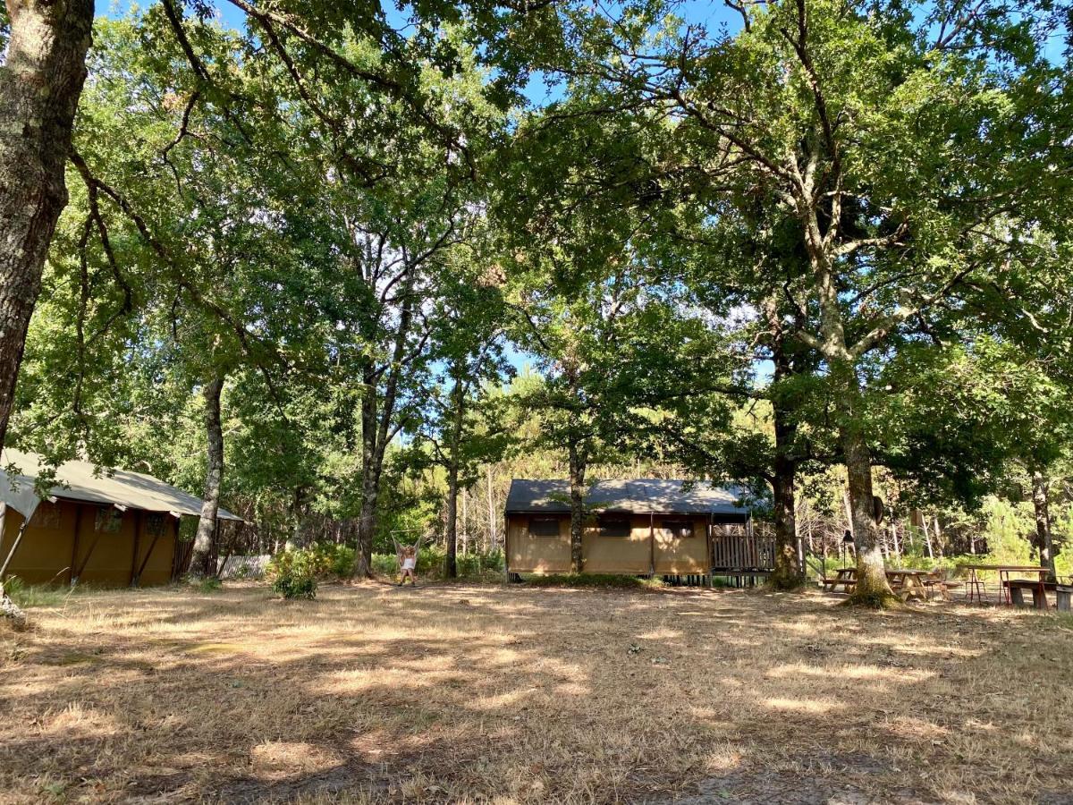 Camping La Kahute - Tente Lodge Au Coeur De La Foret Carcans Eksteriør bilde