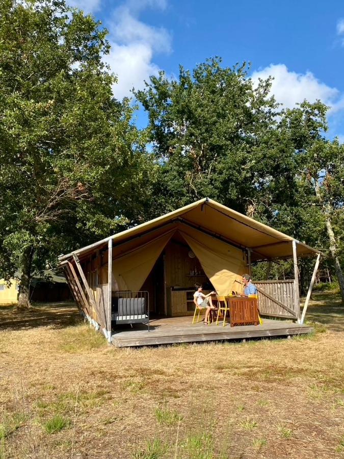 Camping La Kahute - Tente Lodge Au Coeur De La Foret Carcans Eksteriør bilde
