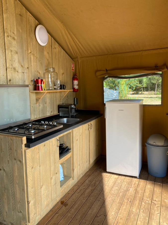 Camping La Kahute - Tente Lodge Au Coeur De La Foret Carcans Eksteriør bilde