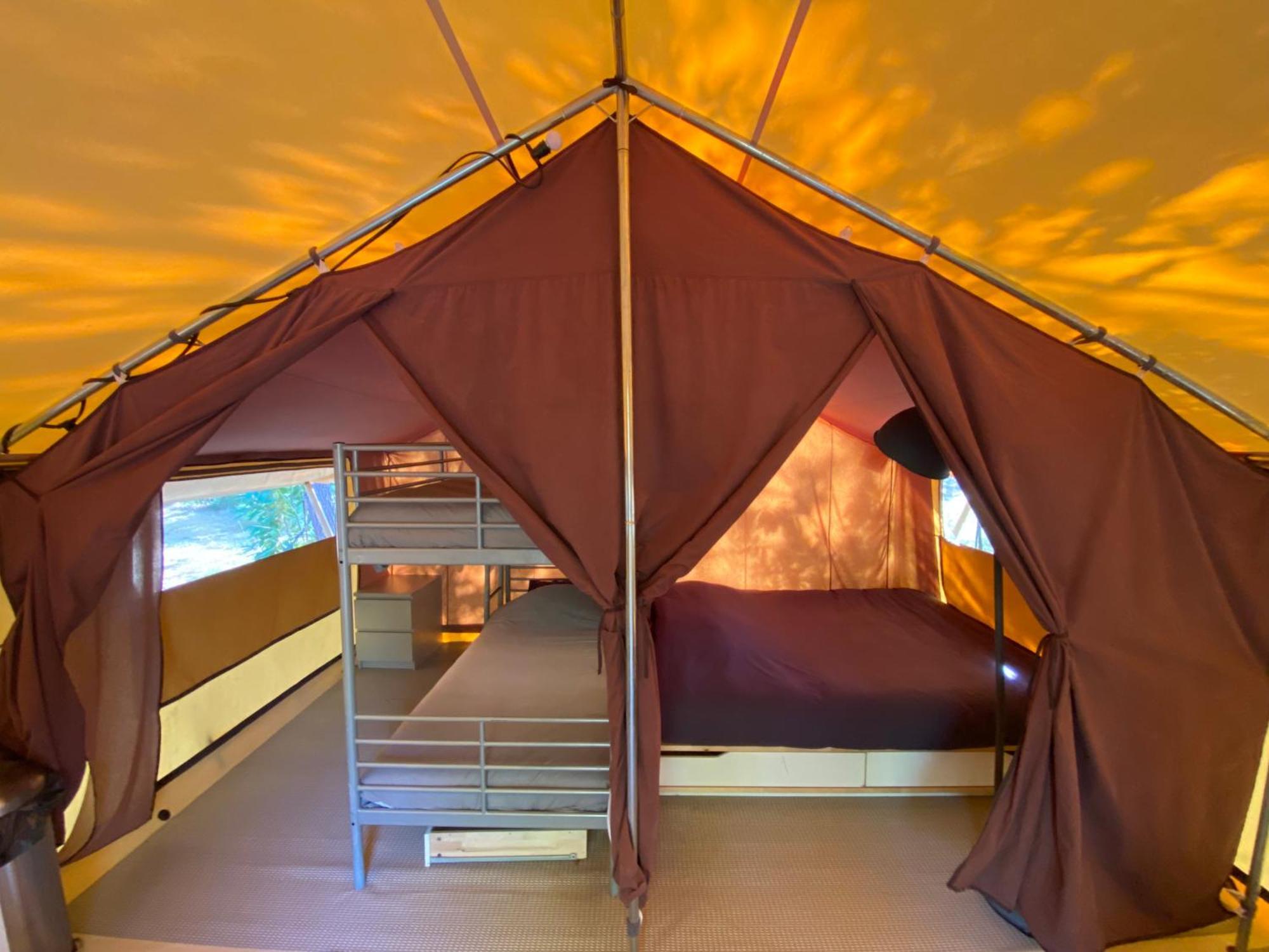 Camping La Kahute - Tente Lodge Au Coeur De La Foret Carcans Eksteriør bilde