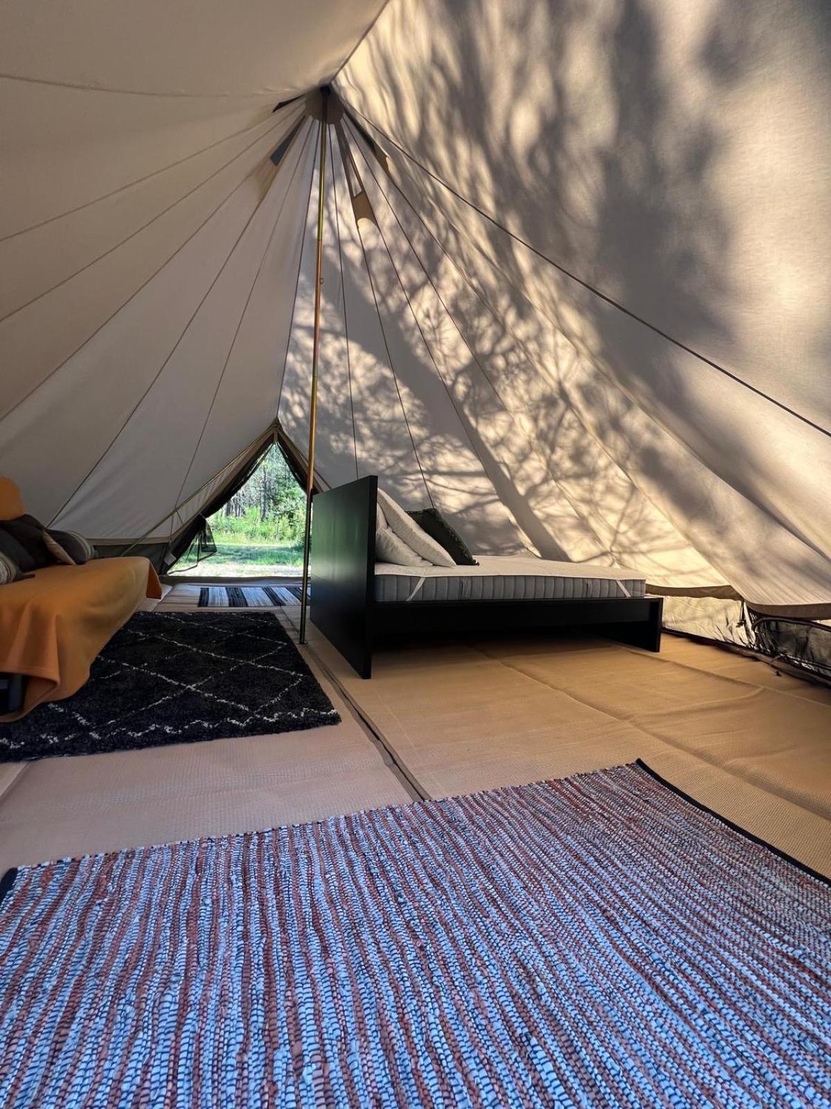 Camping La Kahute - Tente Lodge Au Coeur De La Foret Carcans Eksteriør bilde